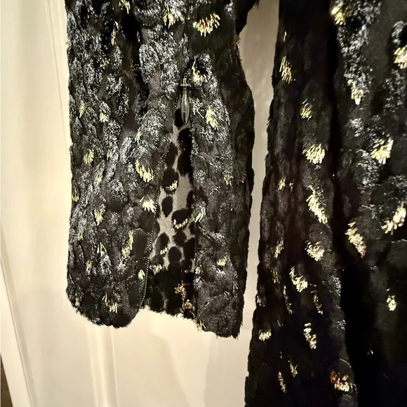 A.L.C. Jane Metallic Velvet Mini Dress - Picture 9 of 13